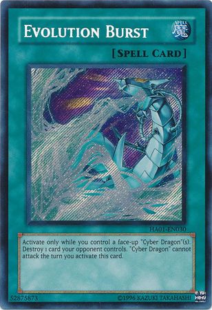 Evolution Burst [HA01-EN030] Secret Rare | Shuffle n Cut Hobbies & Games