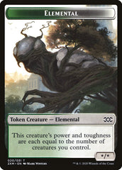 Ape // Elemental Double-Sided Token [Double Masters Tokens] | Shuffle n Cut Hobbies & Games