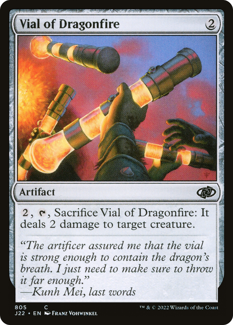 Vial of Dragonfire [Jumpstart 2022] | Shuffle n Cut Hobbies & Games