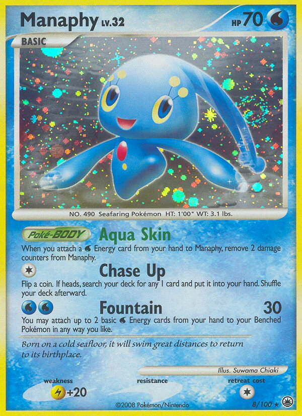 Manaphy (8/100) [Diamond & Pearl: Majestic Dawn] | Shuffle n Cut Hobbies & Games