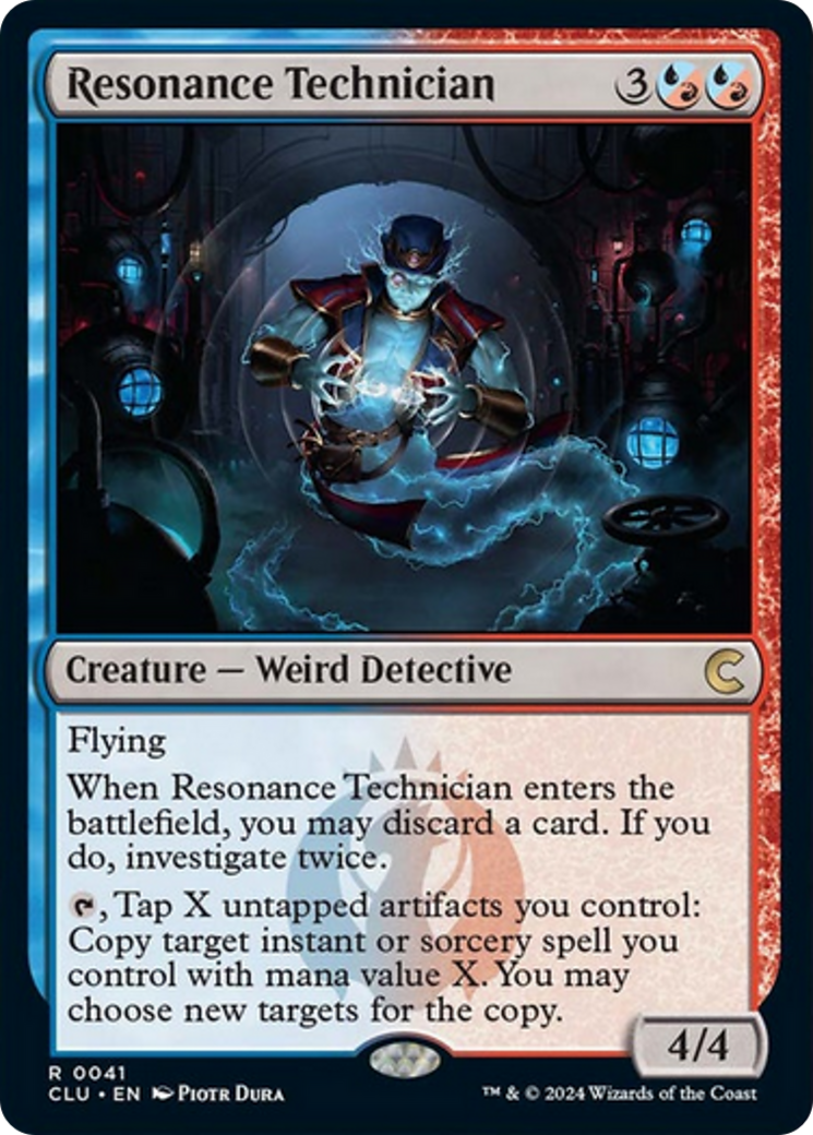 Resonance Technician [Ravnica: Clue Edition] | Shuffle n Cut Hobbies & Games