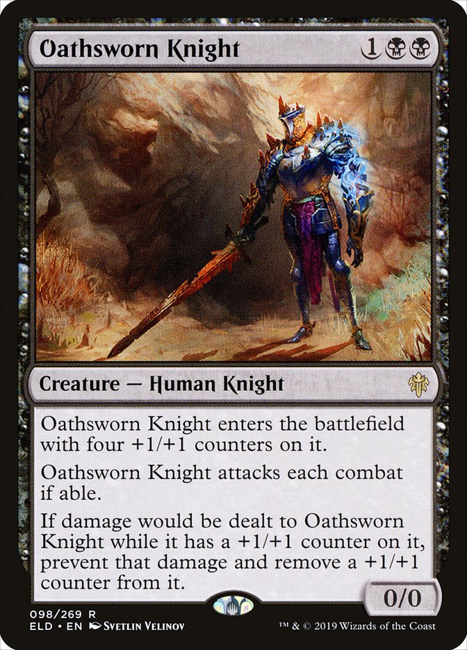 Oathsworn Knight [Throne of Eldraine] | Shuffle n Cut Hobbies & Games