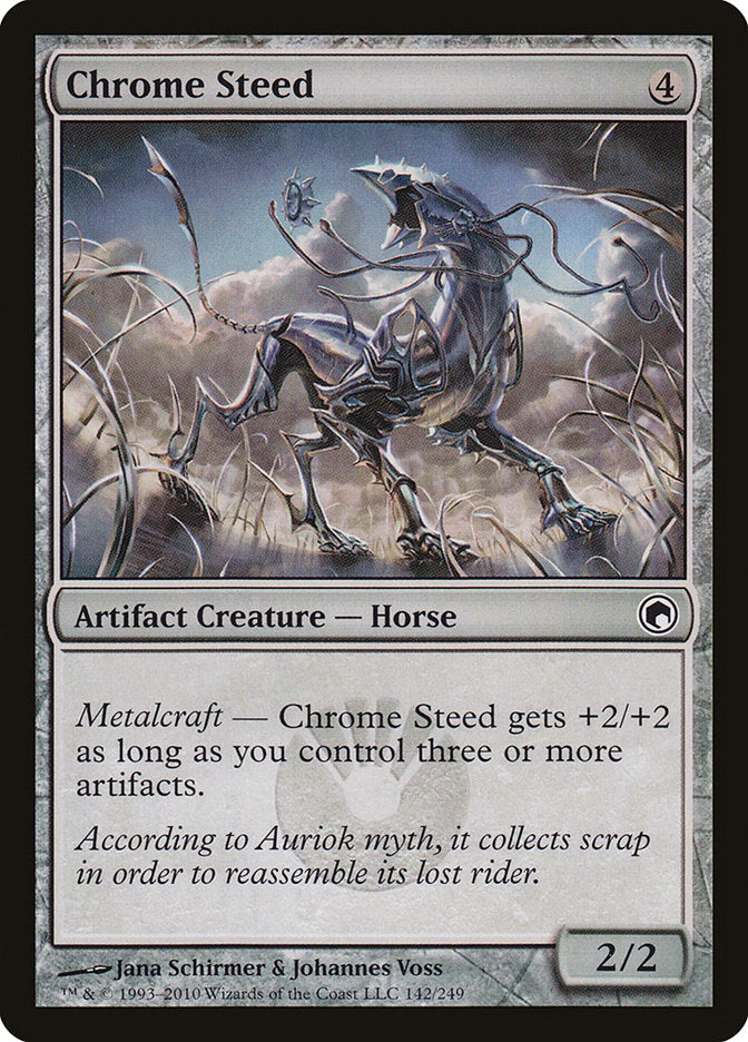 Chrome Steed [Scars of Mirrodin] | Shuffle n Cut Hobbies & Games