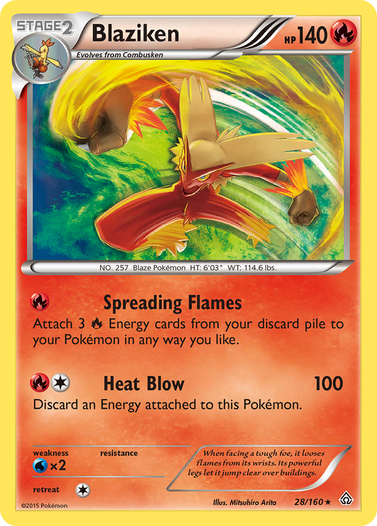 Blaziken (28/160) [XY: Primal Clash] | Shuffle n Cut Hobbies & Games