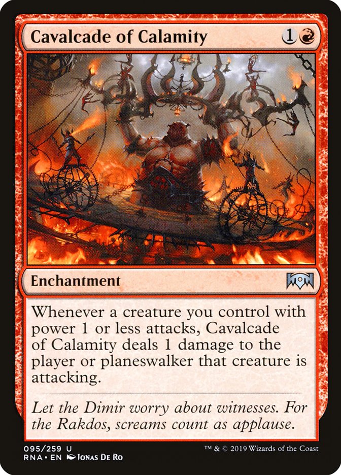 Cavalcade of Calamity [Ravnica Allegiance] | Shuffle n Cut Hobbies & Games