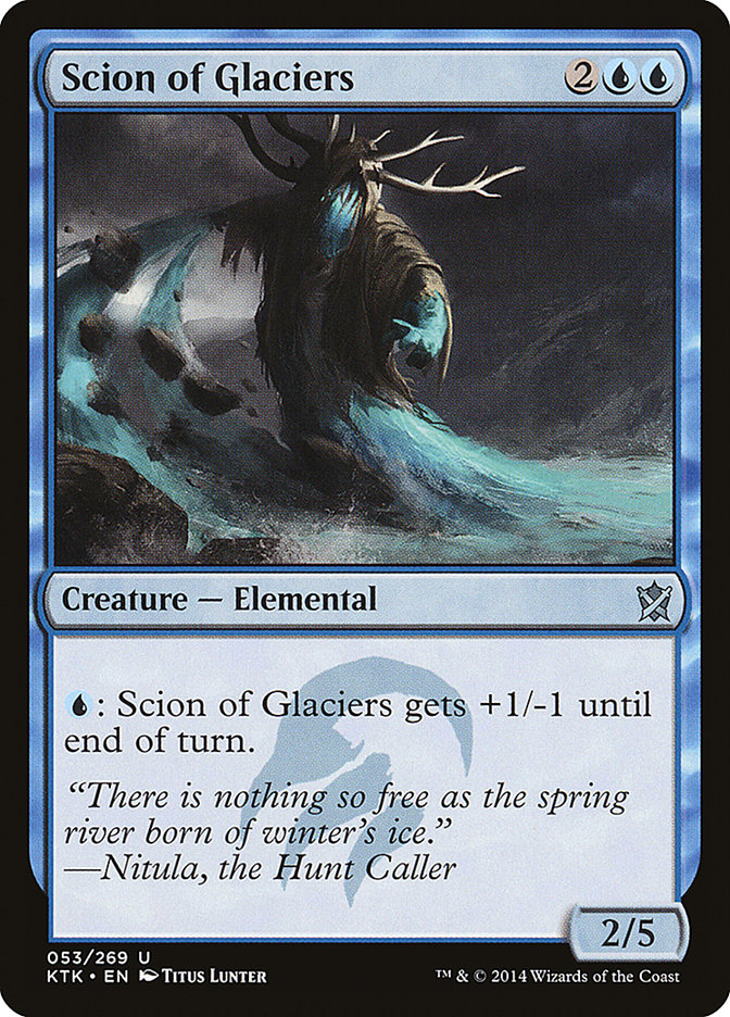 Scion of Glaciers [Khans of Tarkir] | Shuffle n Cut Hobbies & Games