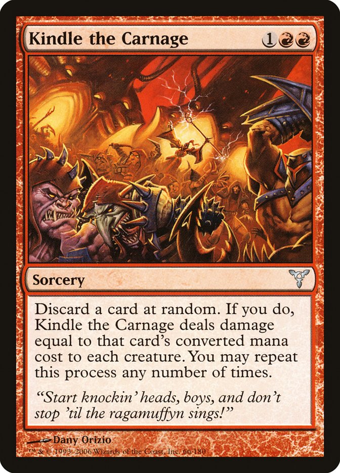 Kindle the Carnage [Dissension] | Shuffle n Cut Hobbies & Games