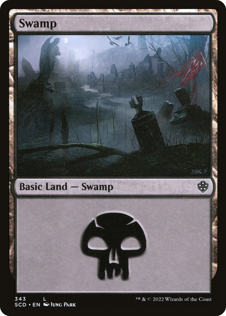 Swamp (343) [Starter Commander Decks] | Shuffle n Cut Hobbies & Games