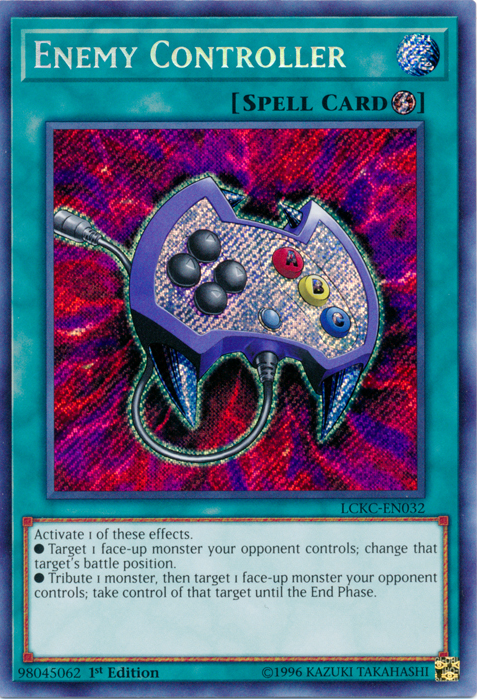 Enemy Controller [LCKC-EN032] Secret Rare | Shuffle n Cut Hobbies & Games