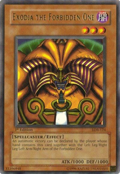 Exodia the Forbidden One [LOB-124] Ultra Rare | Shuffle n Cut Hobbies & Games