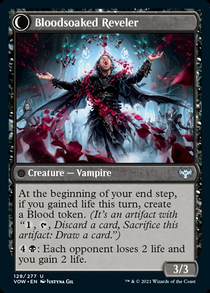 Restless Bloodseeker // Bloodsoaked Reveler [Innistrad: Crimson Vow] | Shuffle n Cut Hobbies & Games