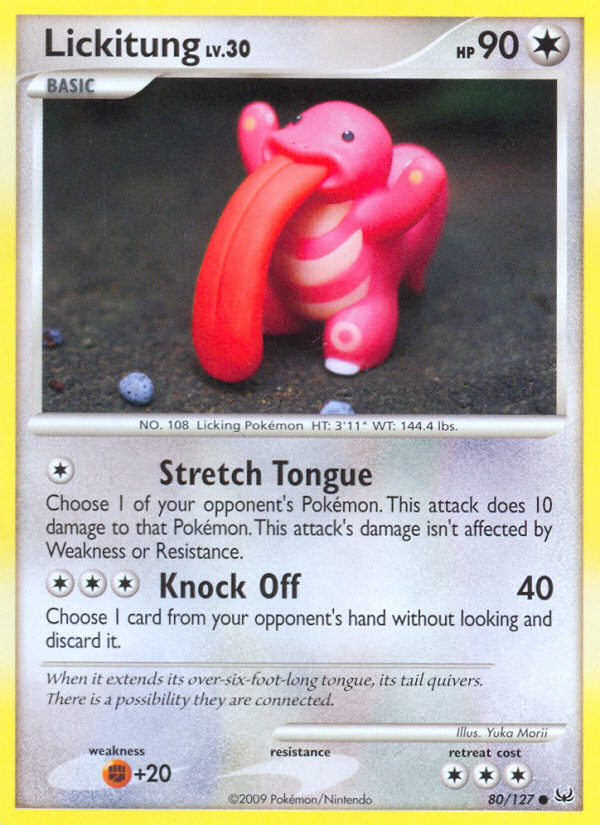 Lickitung (80/127) [Platinum: Base Set] | Shuffle n Cut Hobbies & Games