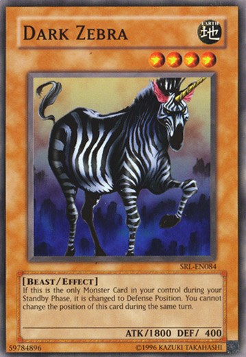 Dark Zebra [SRL-EN084] Common | Shuffle n Cut Hobbies & Games