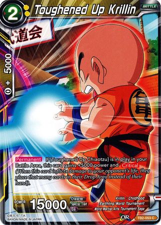 Toughened Up Krillin [TB2-053] | Shuffle n Cut Hobbies & Games