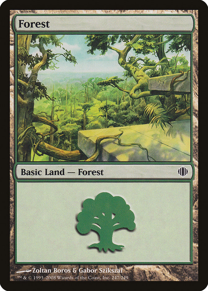 Forest (247) [Shards of Alara] | Shuffle n Cut Hobbies & Games