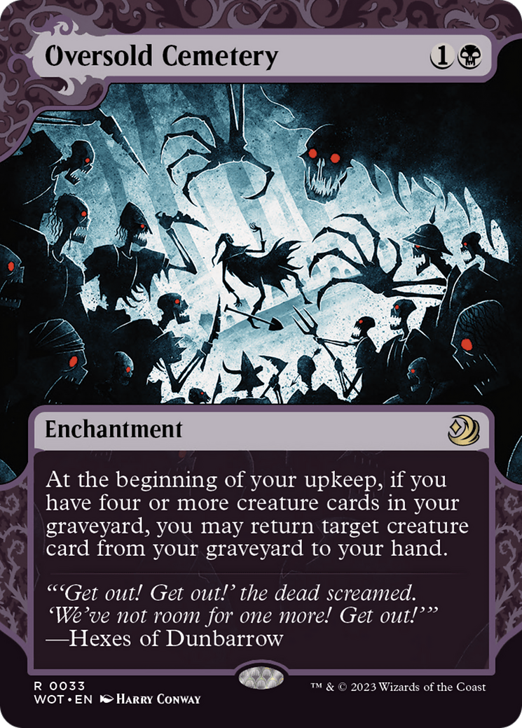 Oversold Cemetery [Wilds of Eldraine: Enchanting Tales] | Shuffle n Cut Hobbies & Games