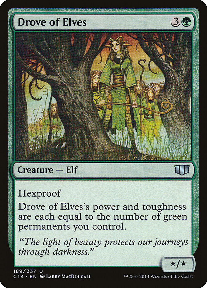 Drove of Elves [Commander 2014] | Shuffle n Cut Hobbies & Games