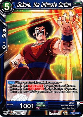 Gokule, the Ultimate Option [BT6-038] | Shuffle n Cut Hobbies & Games