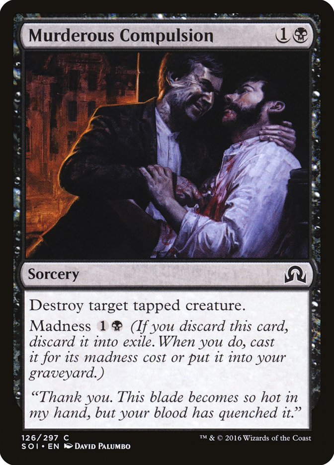 Murderous Compulsion [Shadows over Innistrad] | Shuffle n Cut Hobbies & Games