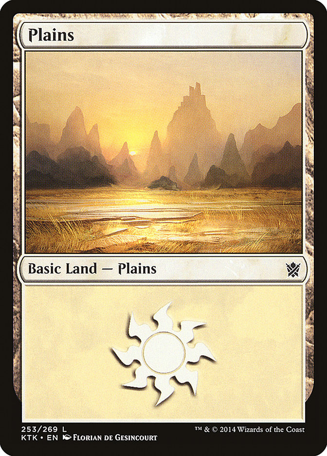 Plains (253) [Khans of Tarkir] | Shuffle n Cut Hobbies & Games