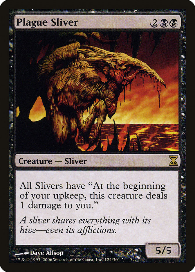 Plague Sliver [Time Spiral] | Shuffle n Cut Hobbies & Games