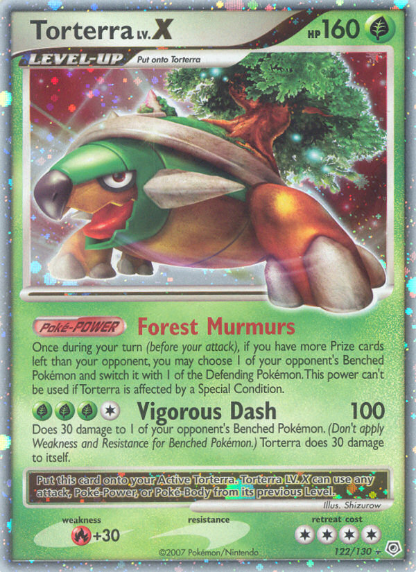 Torterra LV.X (122/130) [Diamond & Pearl: Base Set] | Shuffle n Cut Hobbies & Games