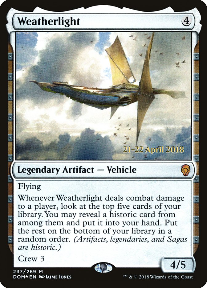 Weatherlight [Dominaria Prerelease Promos] | Shuffle n Cut Hobbies & Games