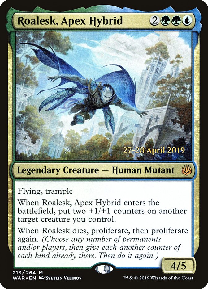 Roalesk, Apex Hybrid [War of the Spark Prerelease Promos] | Shuffle n Cut Hobbies & Games