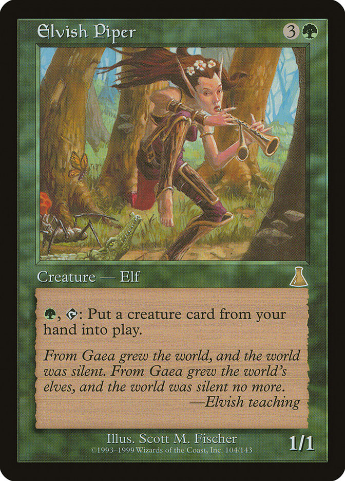 Elvish Piper [Urza's Destiny] | Shuffle n Cut Hobbies & Games