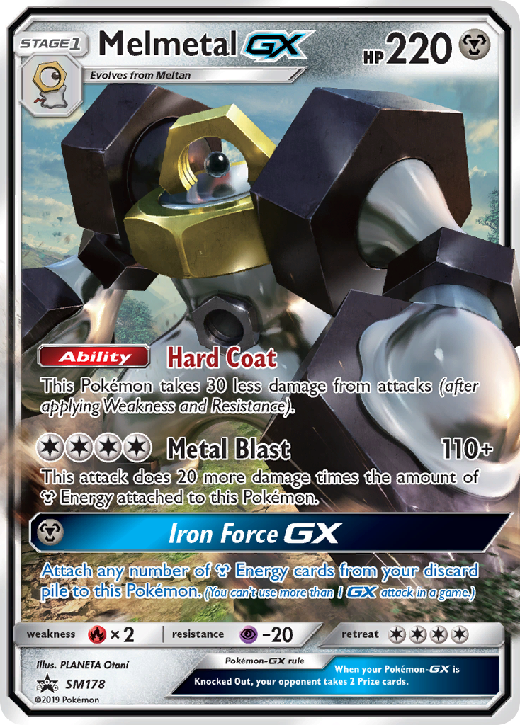 Melmetal GX (SM178) [Sun & Moon: Black Star Promos] | Shuffle n Cut Hobbies & Games