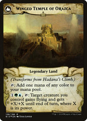 Hadana's Climb // Winged Temple of Orazca [Rivals of Ixalan Prerelease Promos] | Shuffle n Cut Hobbies & Games