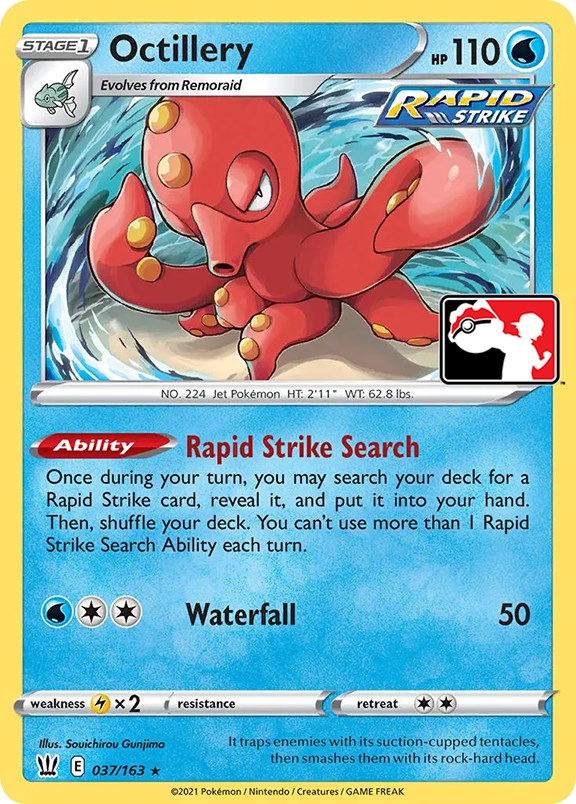 Octillery (037/163) [Prize Pack Series One] | Shuffle n Cut Hobbies & Games