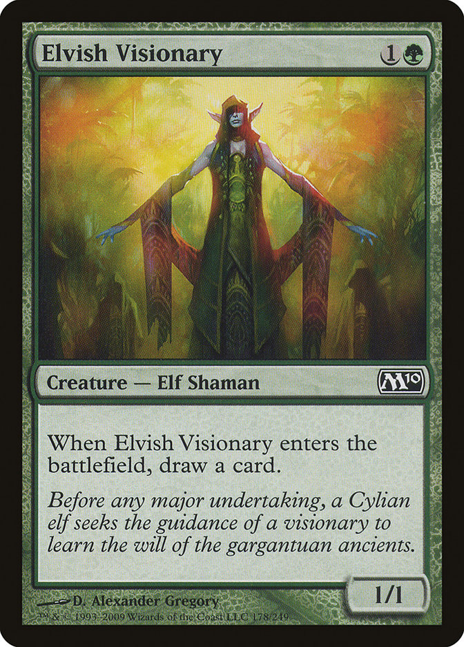 Elvish Visionary [Magic 2010] | Shuffle n Cut Hobbies & Games