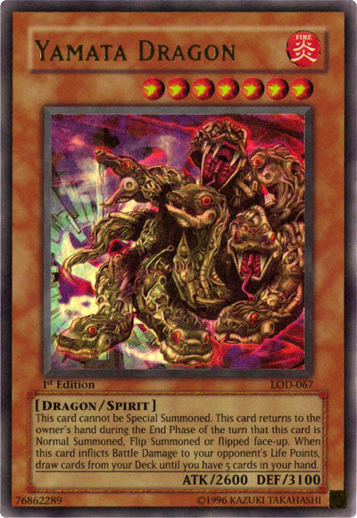 Yamata Dragon [LOD-067] Ultra Rare | Shuffle n Cut Hobbies & Games