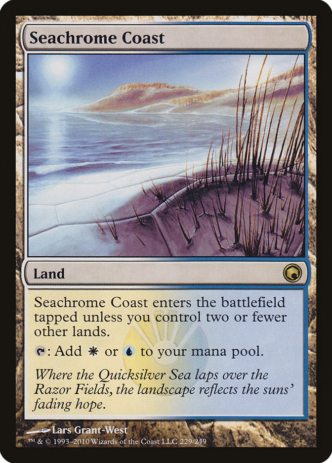 Seachrome Coast [Scars of Mirrodin] | Shuffle n Cut Hobbies & Games