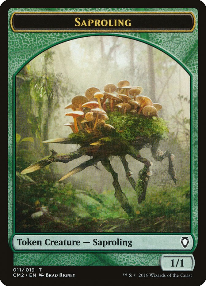 Saproling Token [Commander Anthology Volume II Tokens] | Shuffle n Cut Hobbies & Games