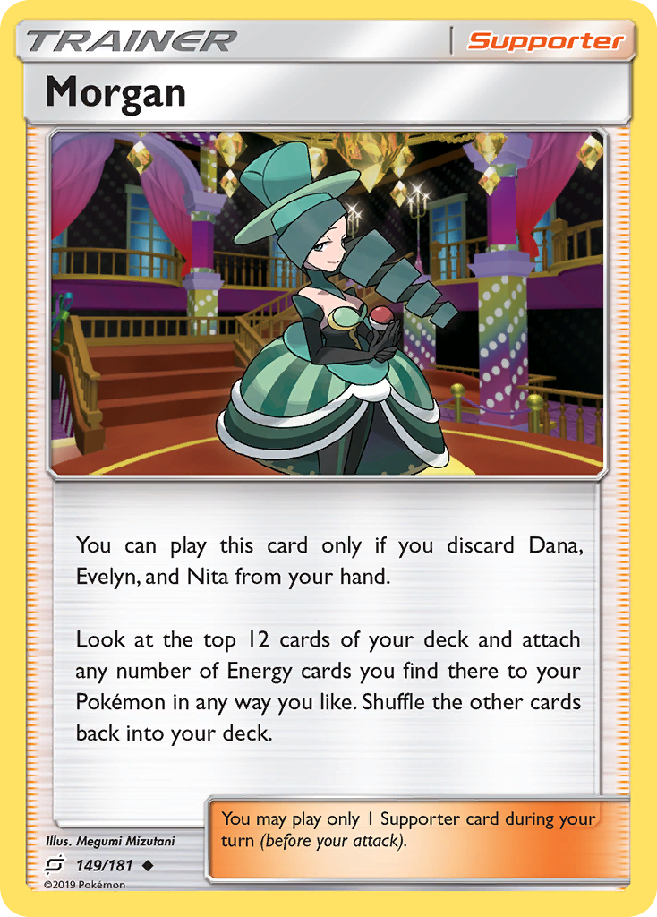 Morgan (149/181) [Sun & Moon: Team Up] | Shuffle n Cut Hobbies & Games