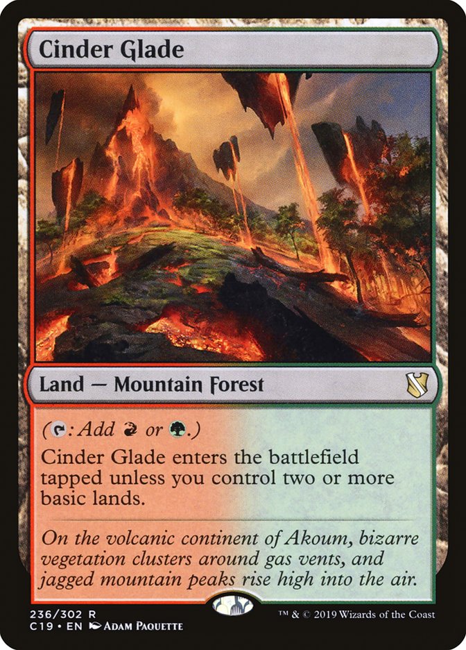 Cinder Glade [Commander 2019] | Shuffle n Cut Hobbies & Games