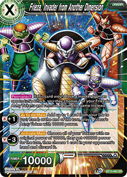 Frieza, Invader from Another Dimension (Super Rare) [BT13-063] | Shuffle n Cut Hobbies & Games