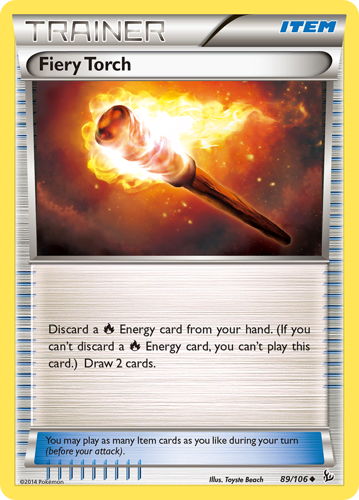 Fiery Torch (89/106) [XY: Flashfire] | Shuffle n Cut Hobbies & Games