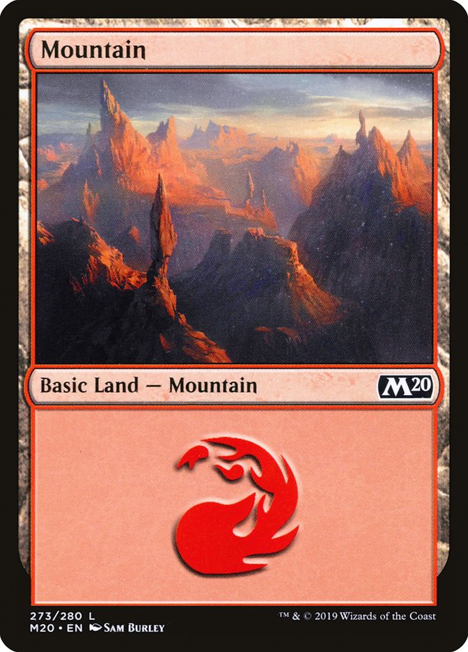 Mountain (273) [Core Set 2020] | Shuffle n Cut Hobbies & Games