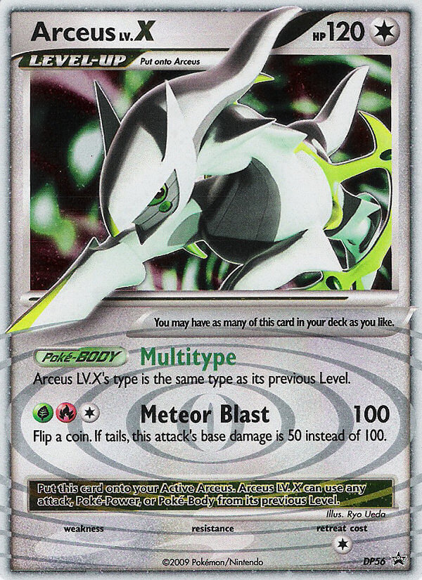 Arceus LV.X (DP56) [Diamond & Pearl: Black Star Promos] | Shuffle n Cut Hobbies & Games