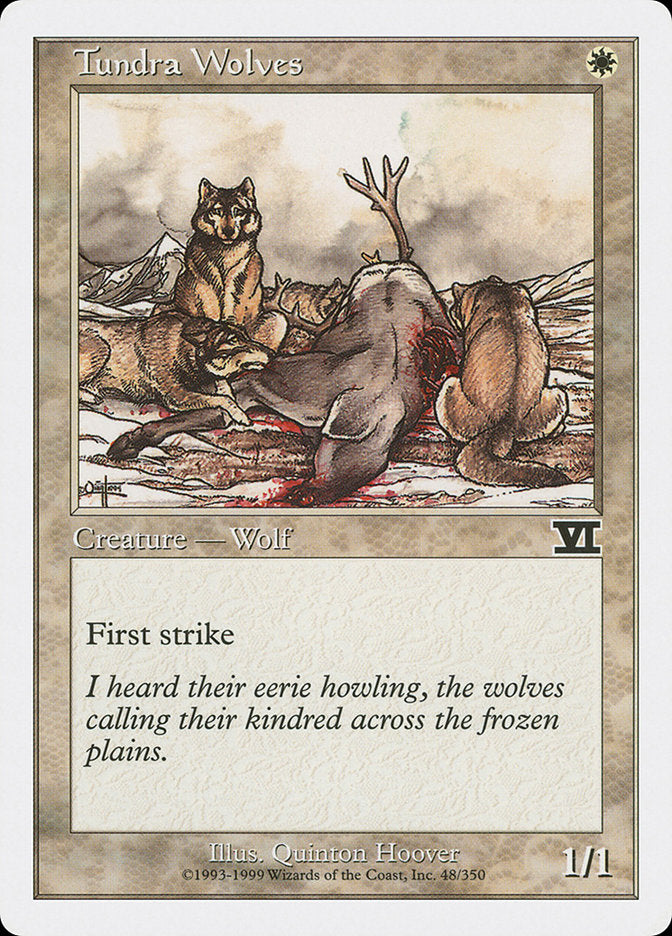 Tundra Wolves [Classic Sixth Edition] | Shuffle n Cut Hobbies & Games