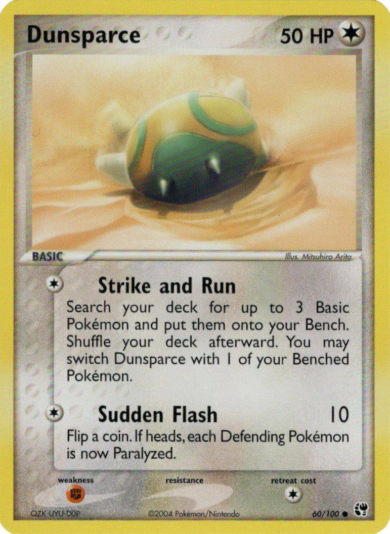 Dunsparce (60/100) [EX: Battle Stadium] | Shuffle n Cut Hobbies & Games