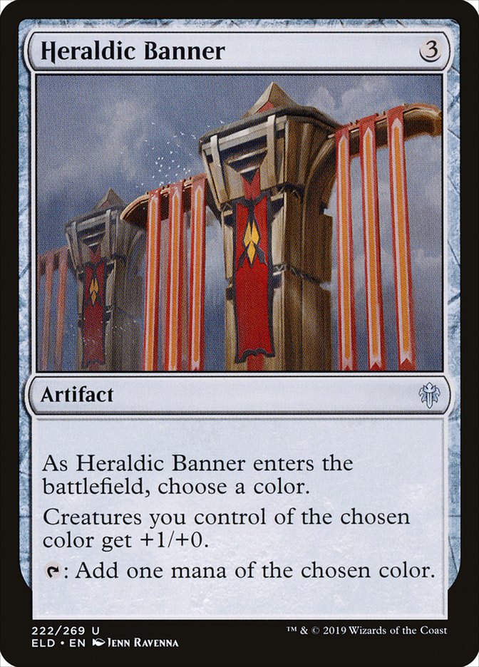 Heraldic Banner [Throne of Eldraine] | Shuffle n Cut Hobbies & Games