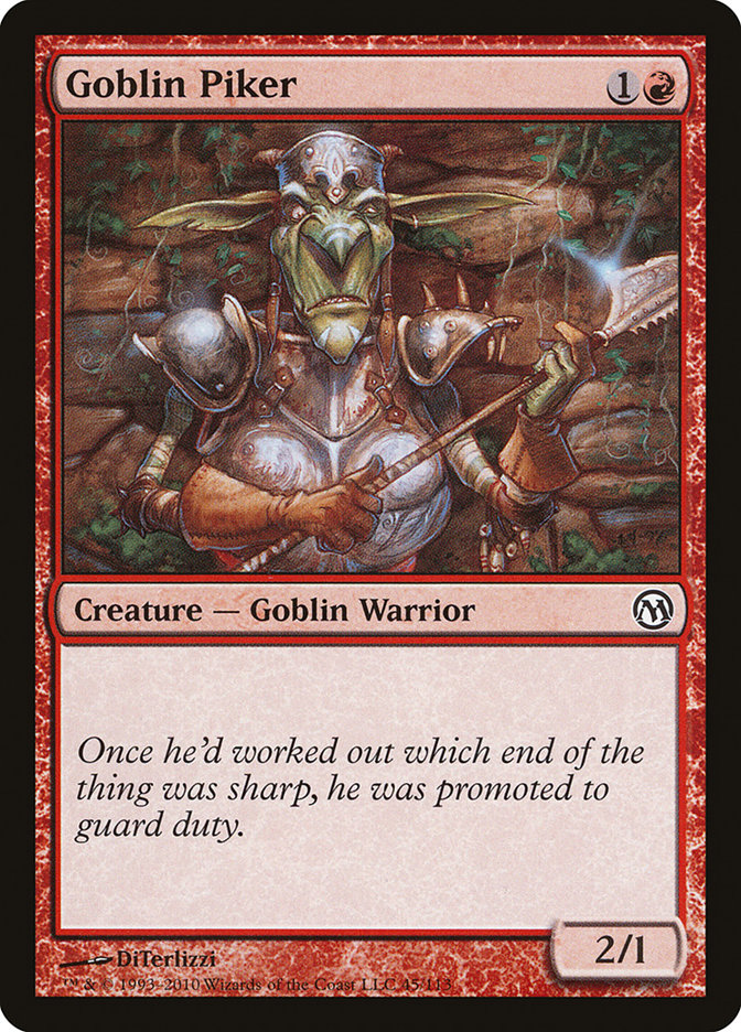 Goblin Piker [Duels of the Planeswalkers] | Shuffle n Cut Hobbies & Games