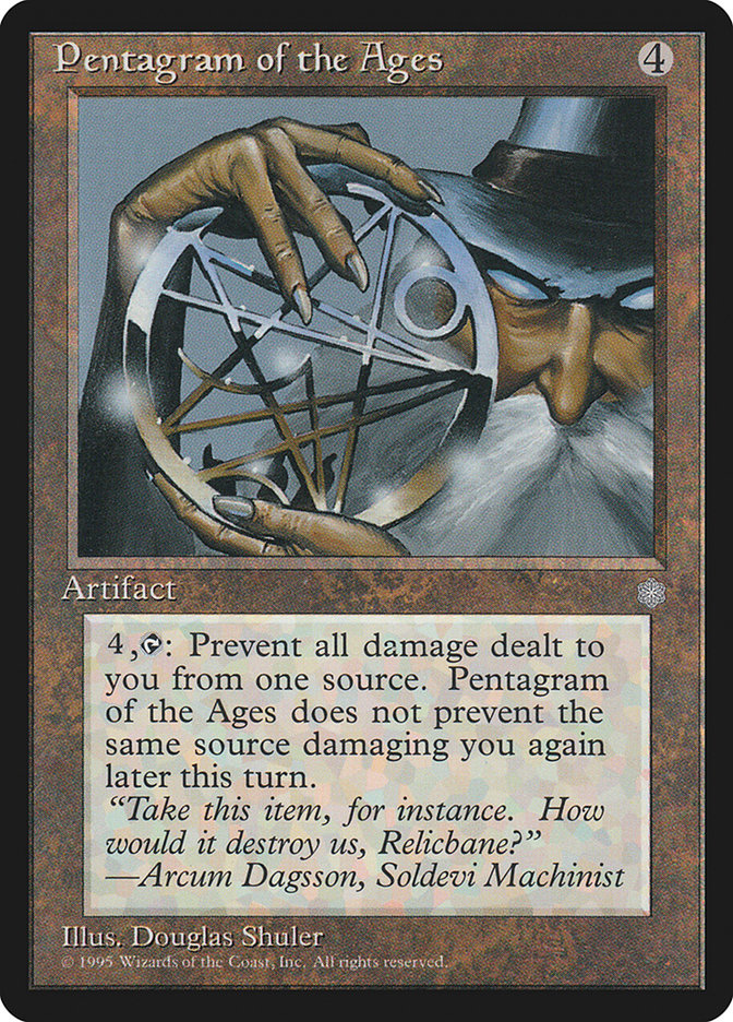 Pentagram of the Ages [Ice Age] | Shuffle n Cut Hobbies & Games