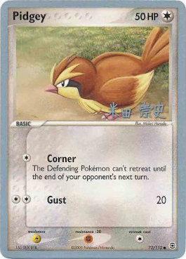 Pidgey (73/112) (Dark Tyranitar Deck - Takashi Yoneda) [World Championships 2005] | Shuffle n Cut Hobbies & Games