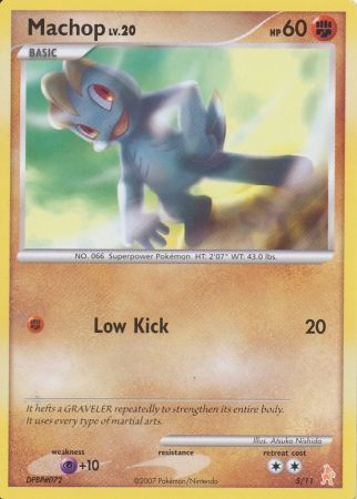 Machop (5/11) [Diamond & Pearl: Trainer Kit - Lucario] | Shuffle n Cut Hobbies & Games