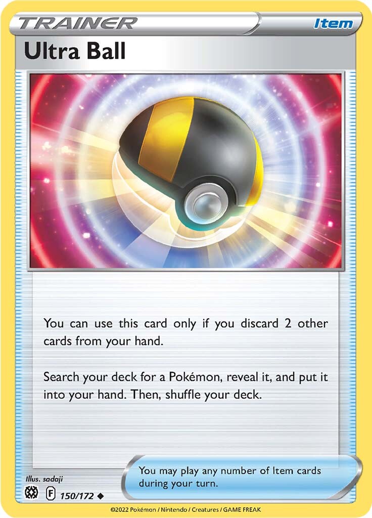 Ultra Ball (150/172) [Sword & Shield: Brilliant Stars] | Shuffle n Cut Hobbies & Games